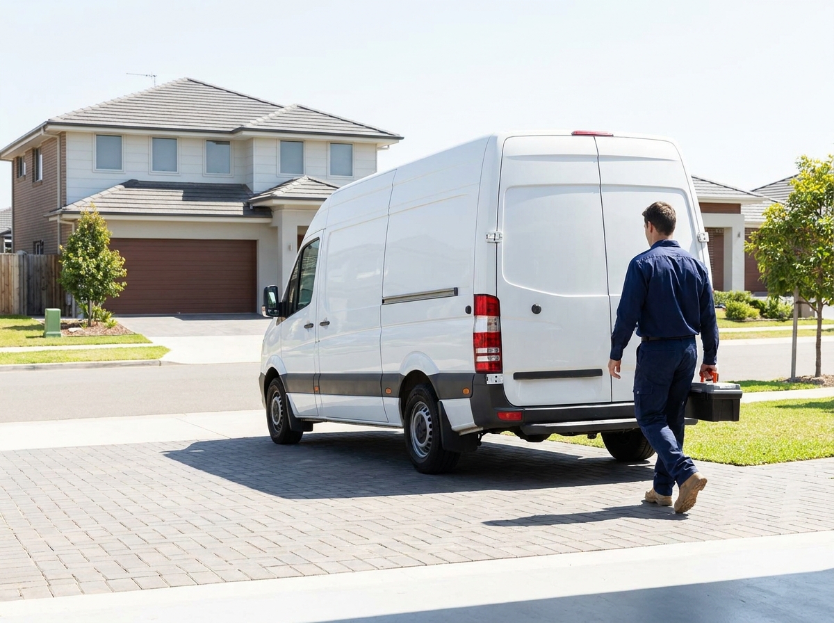 Livingston Plumbing service van
